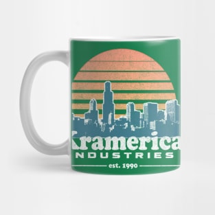 Kramerica Industries / Faded 90s Style Logo Original Design Mug